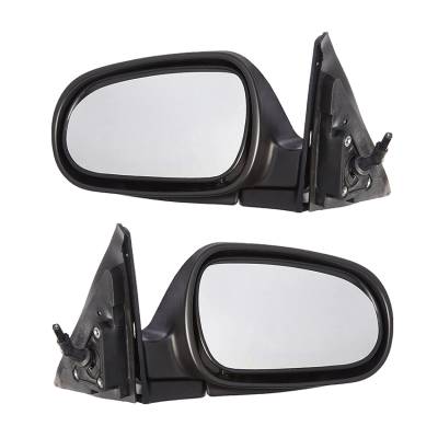 Rareelectrical - Left Driver & Right Passenger Side Door Mirror Compatible With 1990-1993 Honda Accord Ho1321106