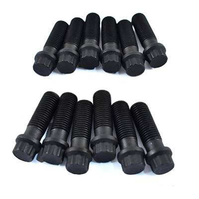 Rareelectrical - Connecting Rod Bolt Kit 12-Pack Compatible With 1984-2015 Yamaha 2-Stroke Hpdi Outboard 55-225Hp