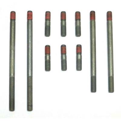Rareelectrical - New Mercury V6 Powerhead Stud Kit Compatible With 1996-2005 135Hp 150Hp 175Hp 200Hp 225Hp 2.0L 2.5L
