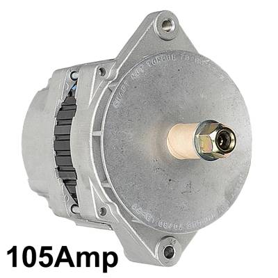 Rareelectrical - New 12V 105A 19Si Alternator Compatible With 1999-2007 Hyster H120xm 2002-2007 H230hd H280hd Cummins