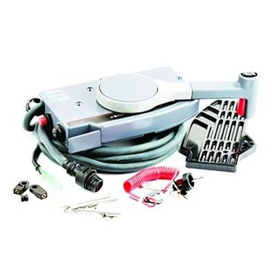 Rareelectrical - Side Mount Control Box 703 Pull Open 10-Pin Compatible With Yamaha Outboard 2-Stroke 4-Stroke 16Ft
