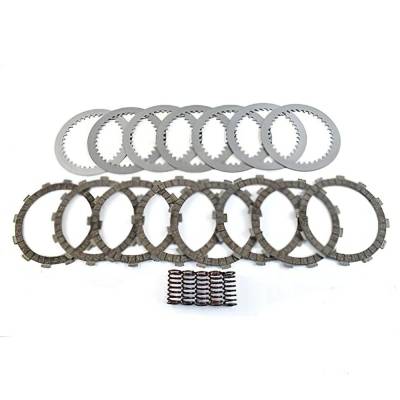 Rareelectrical - Clutch Friction Steel Plates Springs Kit Compatible With 2012-2019 Kawasaki Kx450f Kx 450F 449Cc