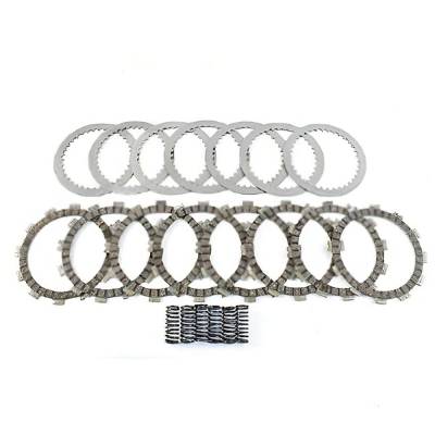 Rareelectrical - Clutch Friction Steel Plates Springs Kit Compatible With 1994-2000 Suzuki Rm250 249Cc 1994-1995