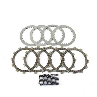 Rareelectrical - Clutch Friction Steel Plates Springs Kit Compatible With 1991-2023 Suzuki Rm85 Rm85l Rm80 Drz125