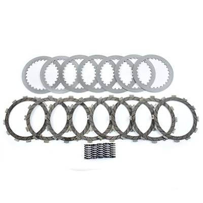 Rareelectrical - Clutch Friction Steel Plates Springs Kit Compatible With 2002-2007 Suzuki Rm125 Rm 125 124Cc