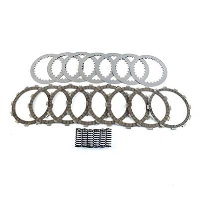 Rareelectrical - Clutch Friction Steel Plates Springs Kit Compatible With 2013-2016 Honda Crf450r Crf 450R 449Cc Sohc