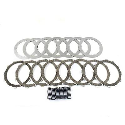 Rareelectrical - Clutch Friction Steel Plates Springs Kit Compatible With 2008-2025 Suzuki Rm-Z450 Rmz450 Rmx450z