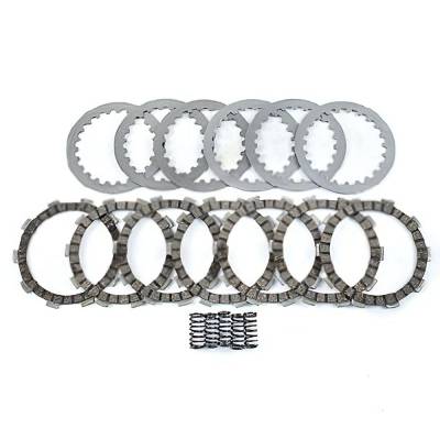 Rareelectrical - Clutch Friction Steel Plates Springs Kit Compatible With 1995-2001 Yamaha Yz80 Yz 80 80Cc 2-Stroke