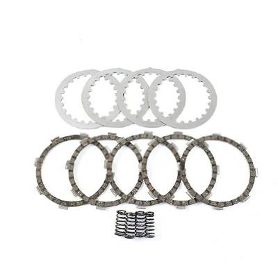 Rareelectrical - Clutch Friction Steel Plates Springs Kit Compatible With 2000-2025 Yamaha Ttr125 Ttr125e Ttr125l
