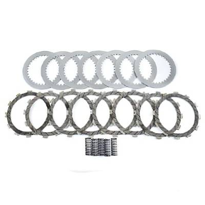 Rareelectrical - Clutch Friction Steel Plates Springs Kit Compatible With 2004-2020 Kawasaki Kx250f Kx 250F 249Cc