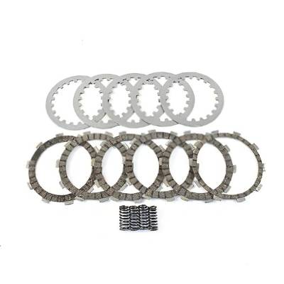 Rareelectrical - Clutch Friction Steel Plates Springs Kit Compatible With 1986-2015 Yamaha Tt225 Ttr225 Ttr230
