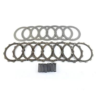 Rareelectrical - Clutch Friction Steel Plates Springs Kit Compatible With 2014-2015 Honda Crf450r Crf 450R 449Cc Sohc