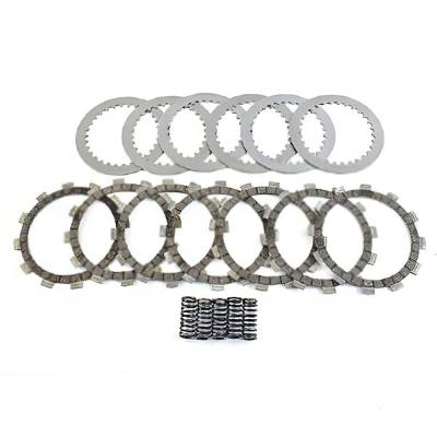 Rareelectrical - Clutch Friction Steel Plates Springs Kit Compatible With 1999-2015 Yamaha Tt-R250 250Cc 1999-2006