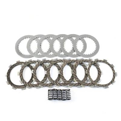 Rareelectrical - Clutch Friction Steel Plates Springs Kit Compatible With 1989-1997 Kawasaki Kx80 80Cc 1989-1997