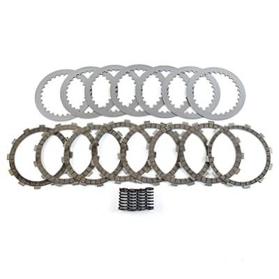 Rareelectrical - Clutch Friction Steel Plates Springs Kit Compatible With 2011-2013 Honda Crf450r Crf 450R 449Cc Sohc