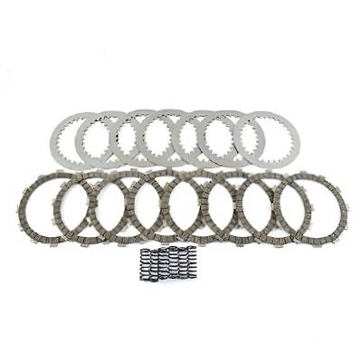 Rareelectrical - Clutch Friction Steel Plates Springs Kit Compatible With 2016-2021 Yamaha Wr450f Wr 450F 449Cc Dohc