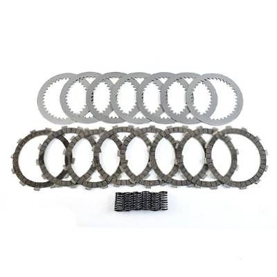 Rareelectrical - Clutch Friction Steel Plates Springs Kit Compatible With 1991-1994 Kawasaki Kdx250 249Cc 1991-1994