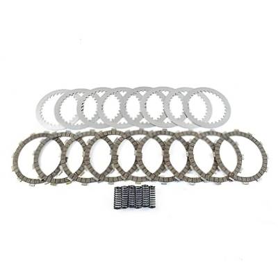 Rareelectrical - Clutch Friction Steel Plates Springs Kit Compatible With 2003-2004 Yamaha Yz450f Yz 450F 449Cc Dohc