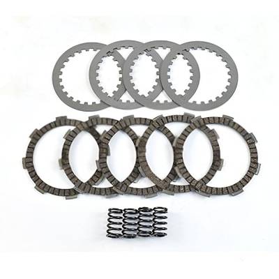 Rareelectrical - Clutch Friction Steel Plates Springs Kit Compatible With 1987-2007 Honda Cr80r Cr80rb Expert Cr85r