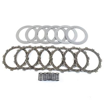 Rareelectrical - Complete Clutch Kit Compatible With Kawasaki Mojave 250 Ksf250 1987-2004 249Cc Air-Cooled Sohc