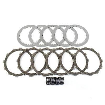 Rareelectrical - Complete Clutch Kit Compatible With Kawasaki Bayou 400 4X4 Klf400 1993-1998 398Cc Liquid-Cooled Ohc