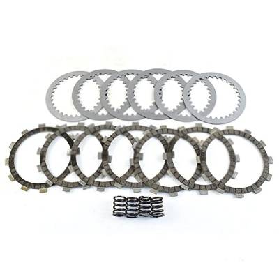 Rareelectrical - Complete Clutch Kit Compatible With Suzuki Ozark 250 Lt-F250 2003-2014 249Cc Air-Cooled Ohc 4-Stroke