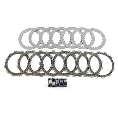 Rareelectrical - Clutch Friction Steel Plates Springs Kit Compatible With 2004-2017 Honda Crf250r Crf250x Crf 250R