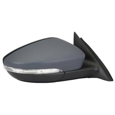 Rareelectrical - New Right Mirror Compatible With Volkswagen Passat R-Line Sel Premium Se Highline Comfortline Gt