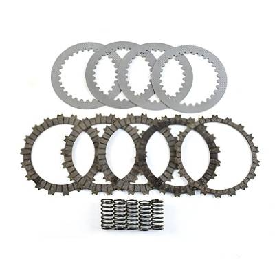 Rareelectrical - Clutch Friction Steel Plates Springs Kit Compatible With 2013-2015 Honda Crf250l Crf250m Crf 250L