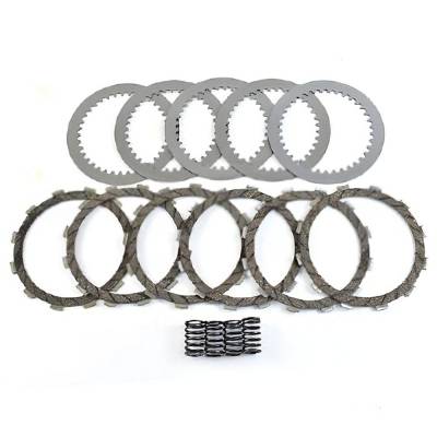 Rareelectrical - Complete Clutch Kit Compatible With Suzuki Lt-F500f Quadrunner 500 1998-2002 493Cc Liquid-Cooled Ohc