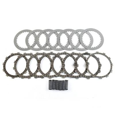 Rareelectrical - Clutch Friction Steel Plates Springs Kit Compatible With 2007-2010 Yamaha Yfz450 Yfz450r Yfz450se