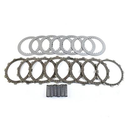 Rareelectrical - Clutch Friction Steel Plates Springs Kit Compatible With 2004-2007 Yamaha Yfz450 Yfz450se Special