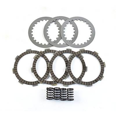 Rareelectrical - Clutch Friction Steel Plates Springs Kit Compatible With 1985-2013 Honda Crf100f Crf 100F Xr100r Xr