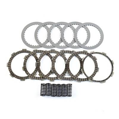Rareelectrical - Clutch Friction Steel Plates Springs Kit Compatible With 2003-2017 Honda Crf230f Crf 230F 223Cc Sohc