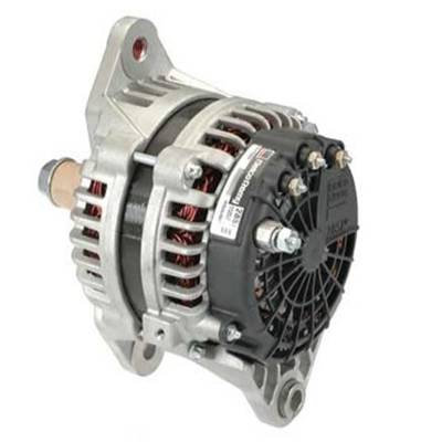 Rareelectrical - New Alternator 12V 200A 28Si J180 198Mm Mount Compatible With 2000-2020 Kenworth T170 T270 T370 T440