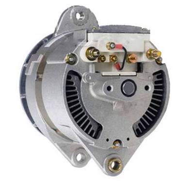 Rareelectrical - New 108 Amp Alternator Compatible With International Navistar Rv Motorhome 12V J180 Mount External