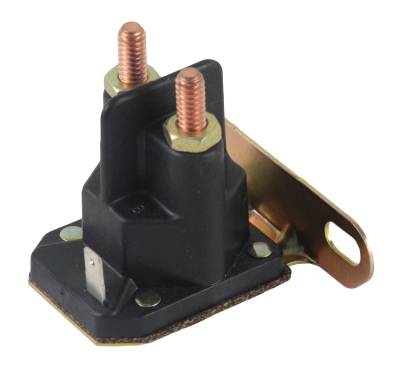 Rareelectrical - Starter Solenoid Compatible With Lawn Garden Equipment Atv Side-By-Side Vehicles 12 Volt 3-Terminal
