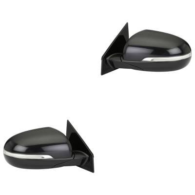 Rareelectrical - New Left Driver & Right Passenger Side Door Mirror Compatible With 2016-2018 Kia Sorento Power 87620
