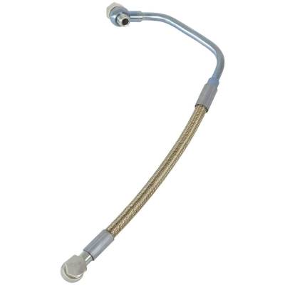 Rareelectrical - New Turbo Oil Line Compatible With Fiat 500 Abarth 1.4L L4 2012-2018 500 Abarth Cabrio 1.4L L4