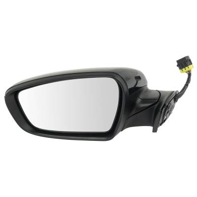 Rareelectrical - New Left Mirror Compatible With Kia Forte Forte5 Koup Sx Ex S Lx L Coupe 2-Door Sedan 4-Door