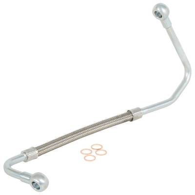 Rareelectrical - New Turbo Oil Line Compatible With Chevrolet Silverado 2500 Hd Base 6.6L V8 2005 Silverado 2500 Hd