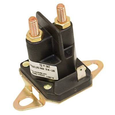 Rareelectrical - 12V Starter Solenoid Compatible With Husqvarna Cz4217 Cz4815 Cz4817 Cz4818 Rz4216 Rz5424 Zero Turn