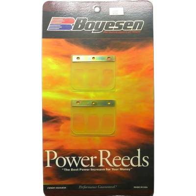 Rareelectrical - New Power Reeds Compatible With 2001-2002 Yamaha Yz 125 Yz125 2-Stroke Motocross Boyesen Dual-Stage