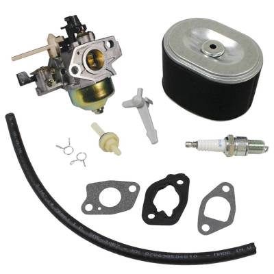 Rareelectrical - Carburetor Kit With Air Filter And Spark Plug Compatible With Honda Gx160 163Cc 5.5Hp Gx120 118Cc