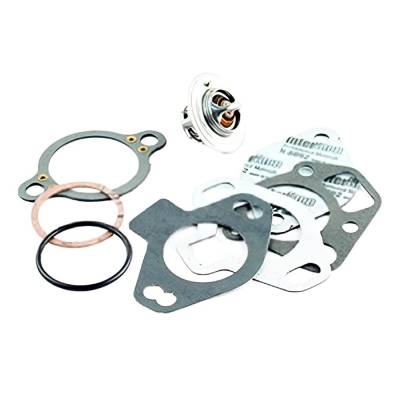 Rareelectrical - New 142°F Operating Temperature Thermostat Kit Compatible With Mercruiser By 807252T6 807252Q3