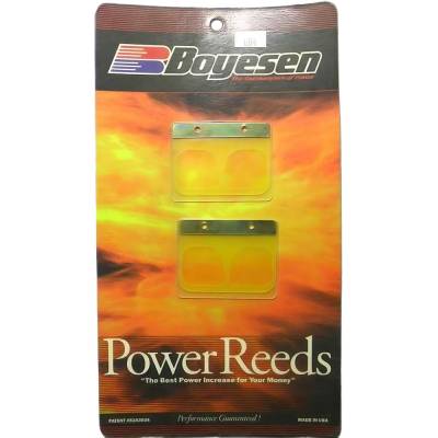 Rareelectrical - New Power Reeds Compatible With 2000 Yamaha Yz 125 Yz125 2-Stroke Motocross Boyesen Dual-Stage