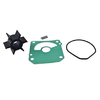 Rareelectrical - New Water Pump Service Kit Compatible With Honda 4 Cyl Bf 100 Hp Bf90 15 Spline 90 Hp Bf75 15 Spline