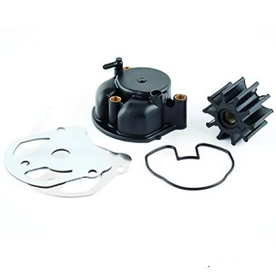 Rareelectrical - New Water Pump Kit Complete Compatible With Omc I/O Am 5.7Cc Bpr 2.3Cc Bml 7.5Cc Apr 2.3Cc Ap 2.5Cc