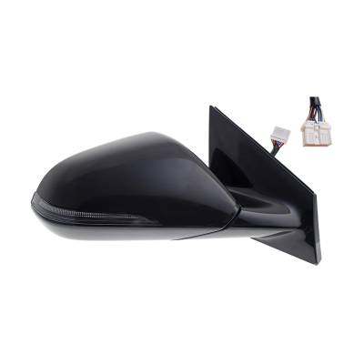 Rareelectrical - Replacement Right Passenger Side Door Mirror Compatible With 2018-2019 Hyundai Sonata Power Memory