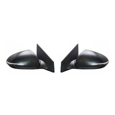 Rareelectrical - Left Driver & Right Passenger Side Door Mirror Compatible With 2017-2018 Hyundai Elantra Power